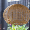 Kreative personalisierte Vogelnest Esszimmer Kronleuchter Rattan Vintage Restaurant Licht