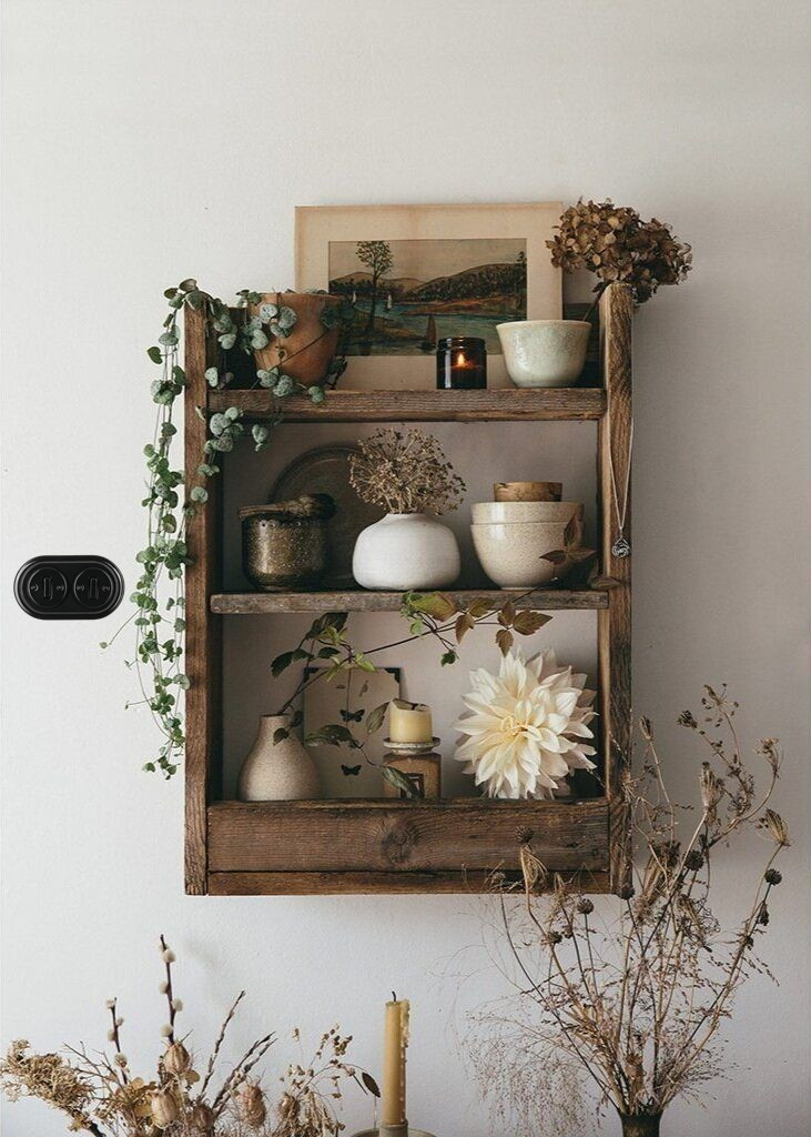 Steckdose aus Keramik