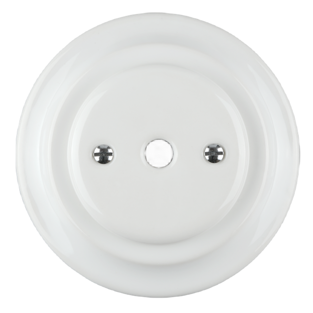 Vintage Ceramic Flush montiert 9,5 -mm -Kabelblende